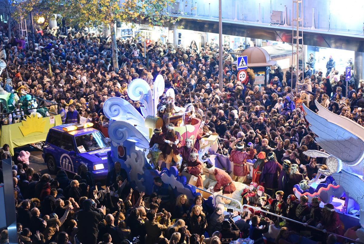 La Cabalgata de Reyes Magos por las calles de Córdoba