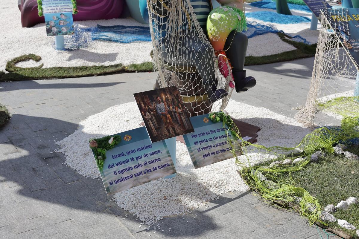 Alusión al concejal de Compromís, Israel Pérez.