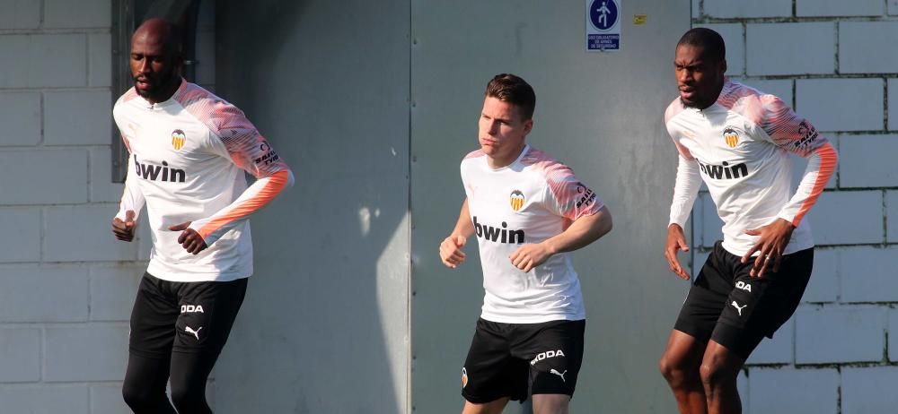 Entrenamiento del Valencia