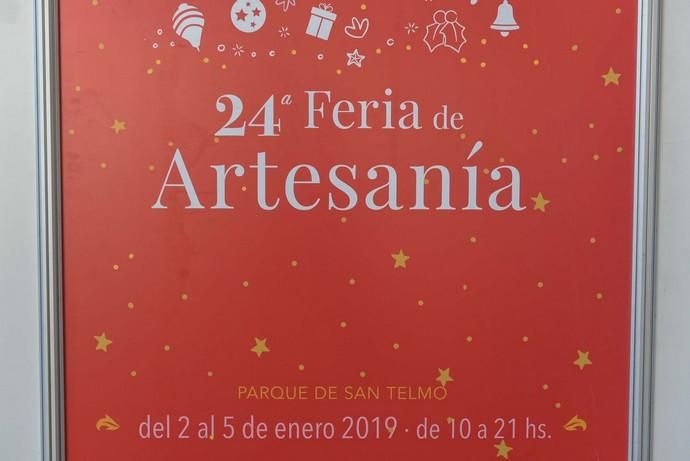 Inauguración de la Feria de Artesanía en San Telmo