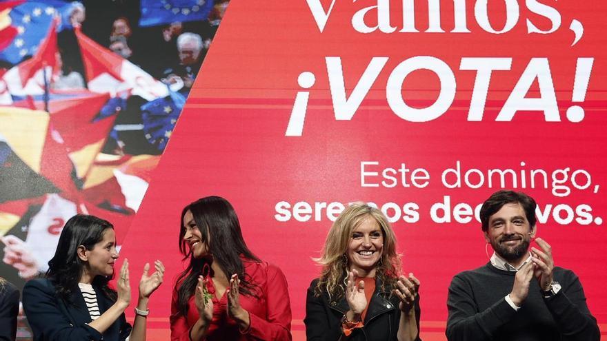 Ciudadanos afronta otras elecciones agónicas con la esperanza puesta en Villacís