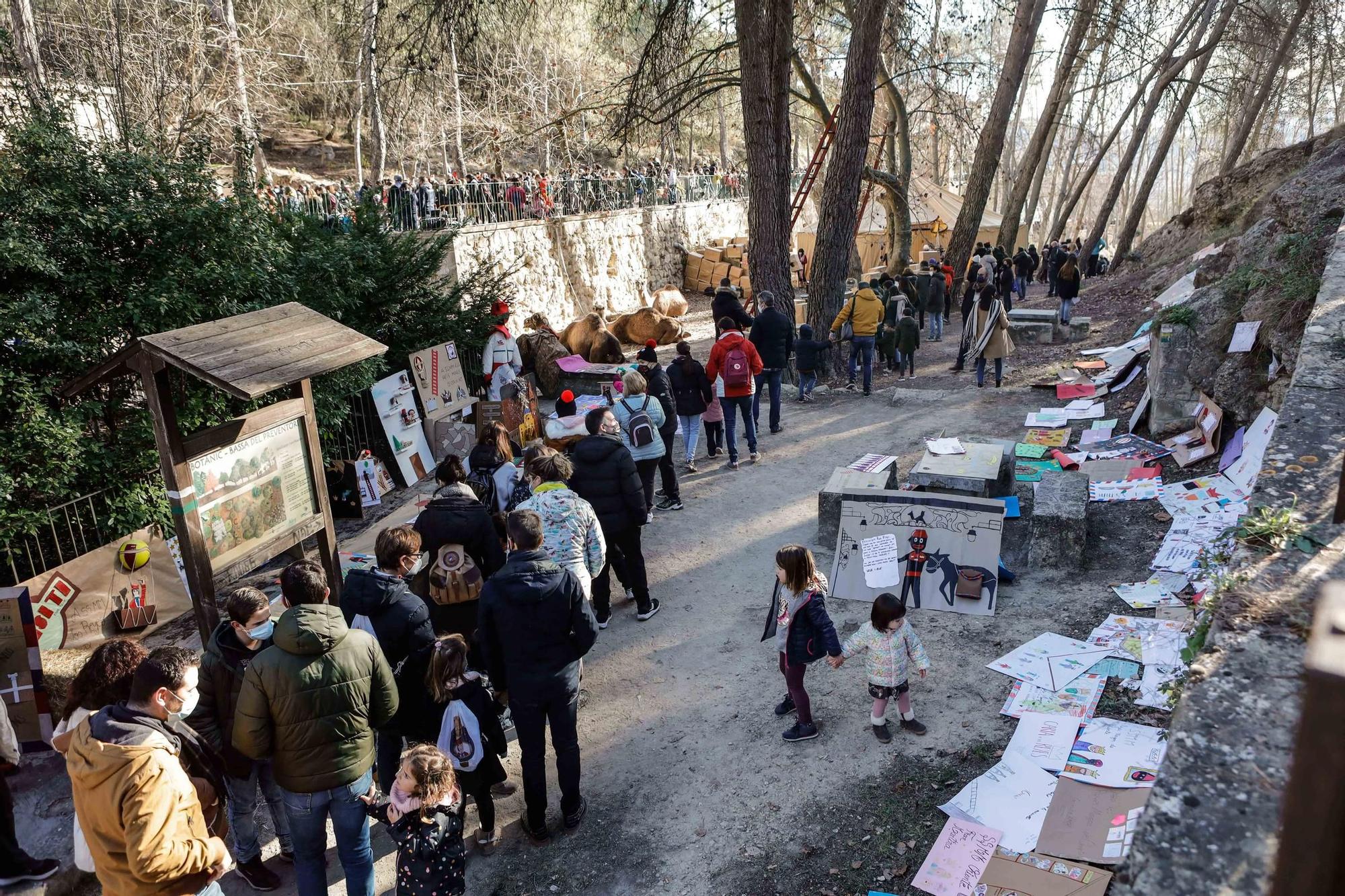 El Campamento Real prepara la llegada de los Reyes Magos a Alcoy