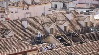 El Cabildo trabaja ya para reconstruir la Mezquita-Catedral de Córdoba tras el incendio