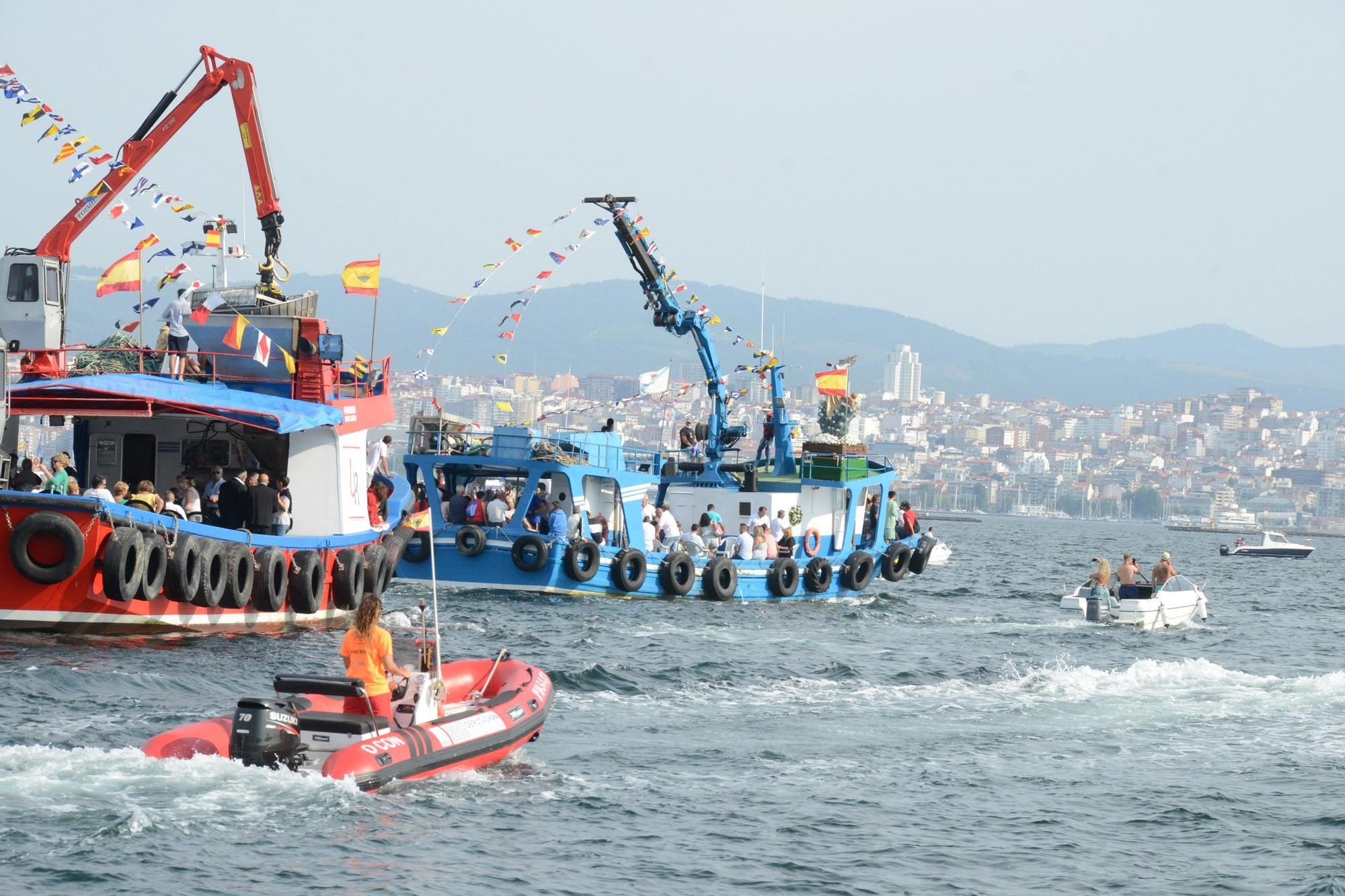 Las celebraciones de la Virgen del Carmen en Moaña