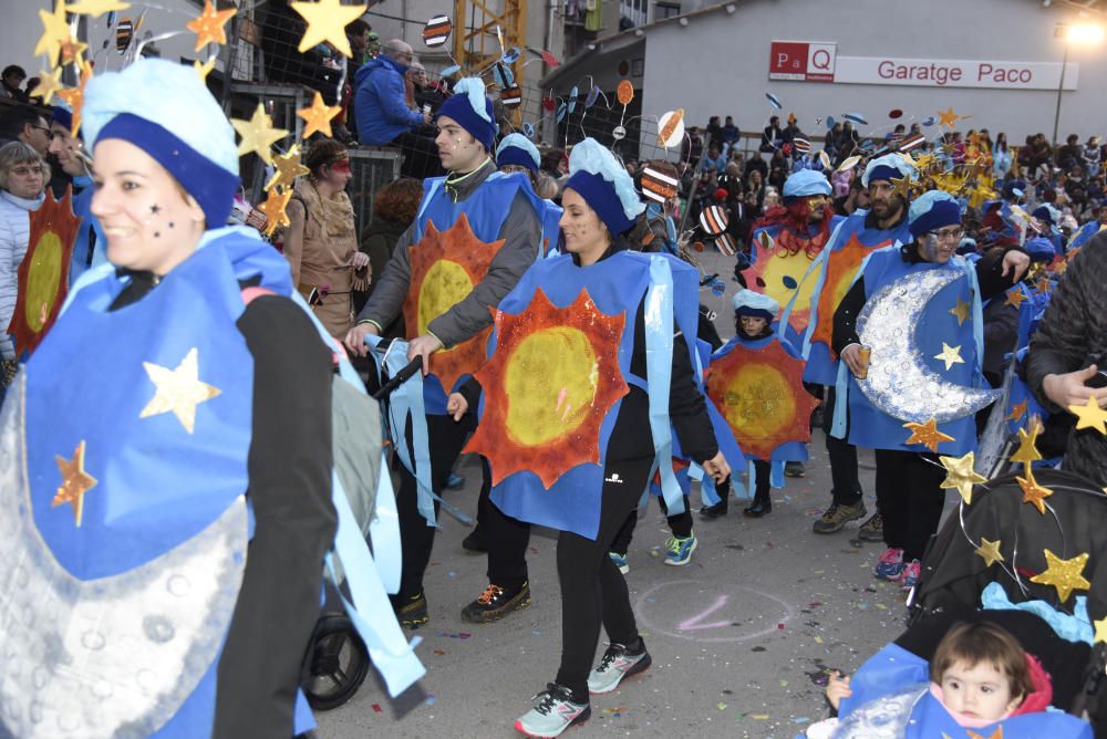 Rua de Carnaval a Gironella