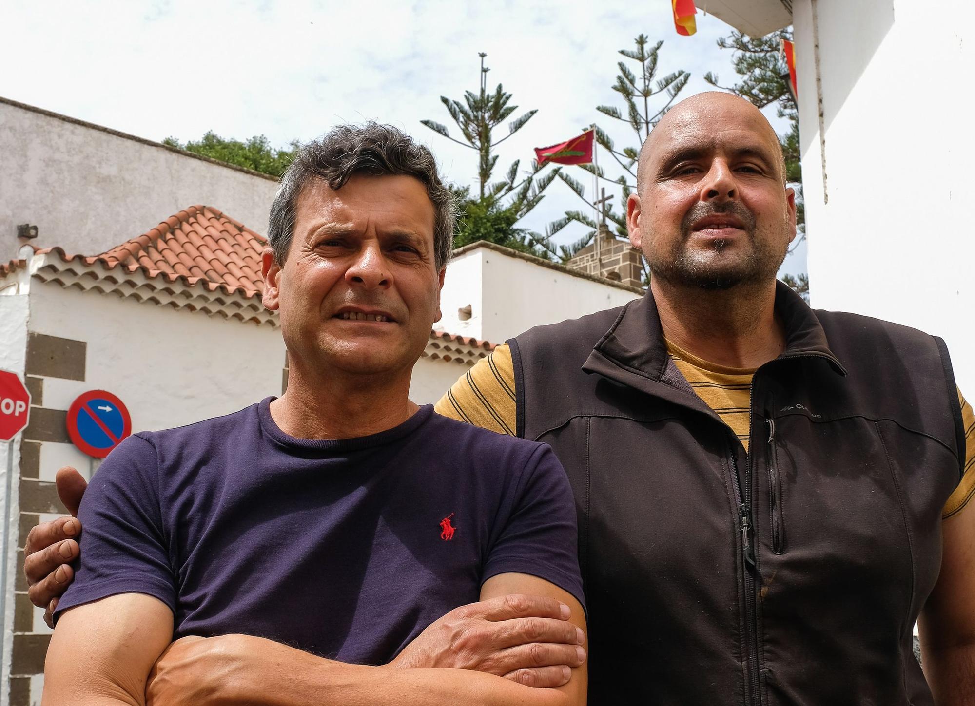 Subida de bandera en las fiestas de San Lorenzo