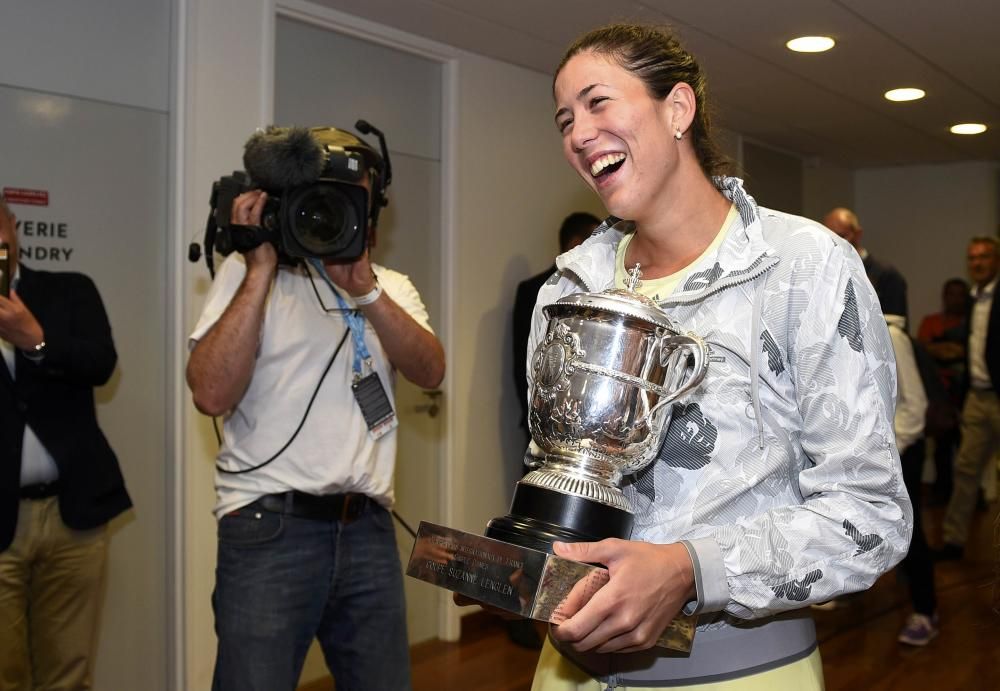 Garbiñe Muguruza conquista Roland Garros