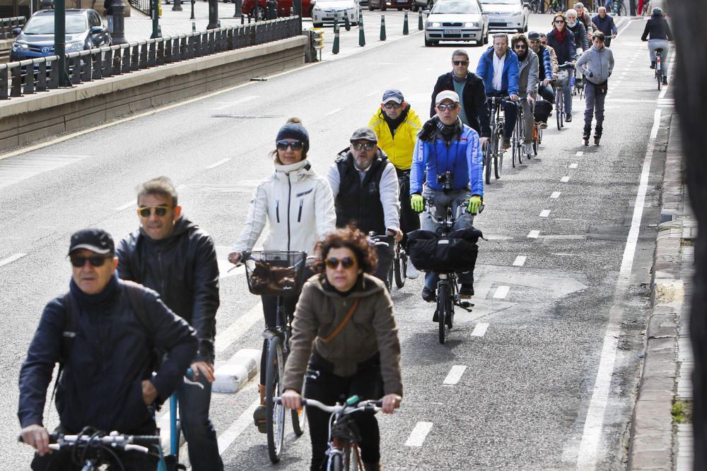 Apertura del anillo ciclista de Valencia