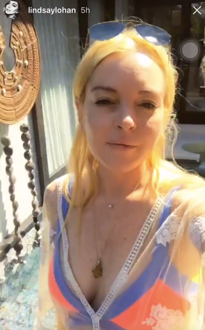 Lindsay Lohan en Tailandia