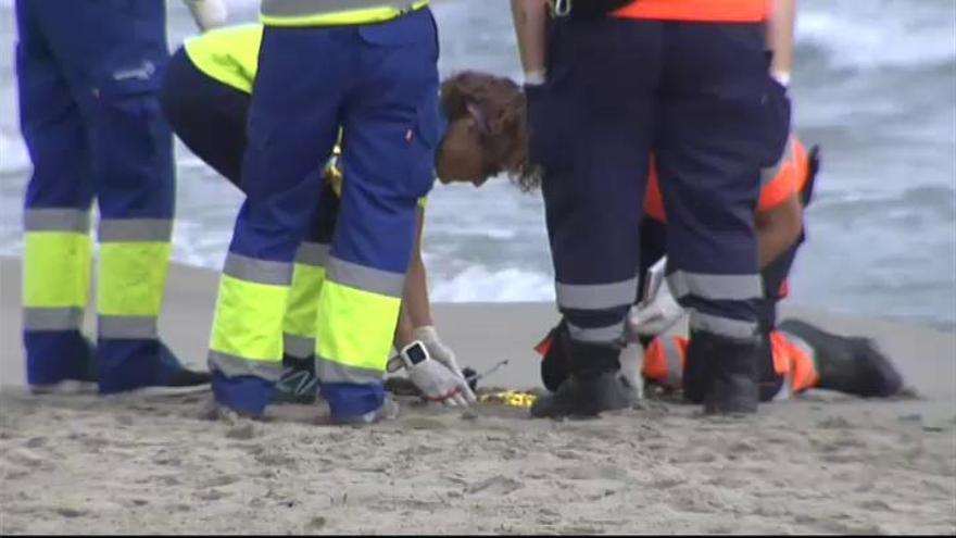 Muere el piloto de un avión del Ejército tras caer al mar en La Manga