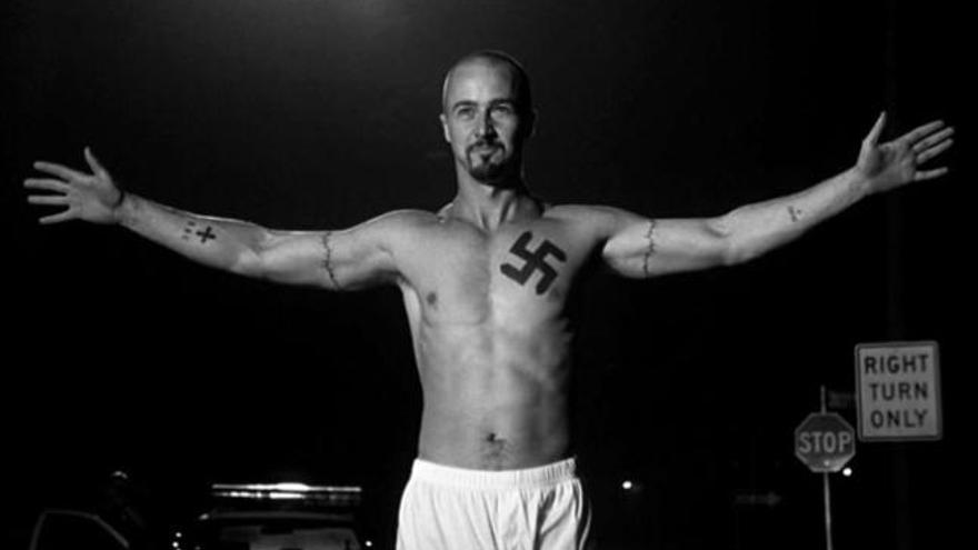 Edward Norton en &#039;American History X&#039;.