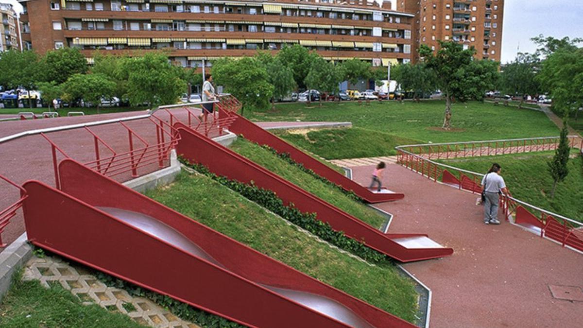 Parc de la Solidaritat de Esplugues, en una imagen de archivo