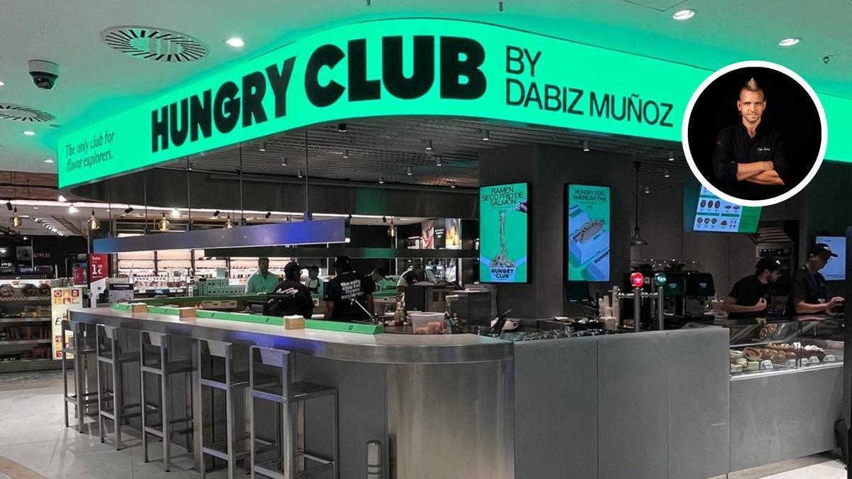Hungry Club está en el Aeropuerto de Málaga.