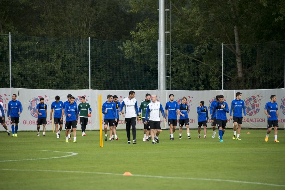 Entrenamiento del Real Oviedo