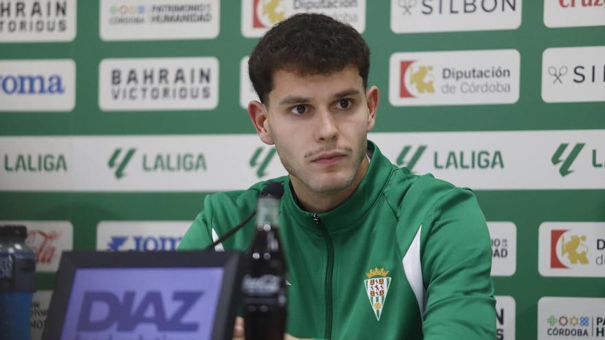Trilli, lateral del Córdoba CF: “Afrontamos el partido en Leganés como si hubiésemos jugado la última jornada”