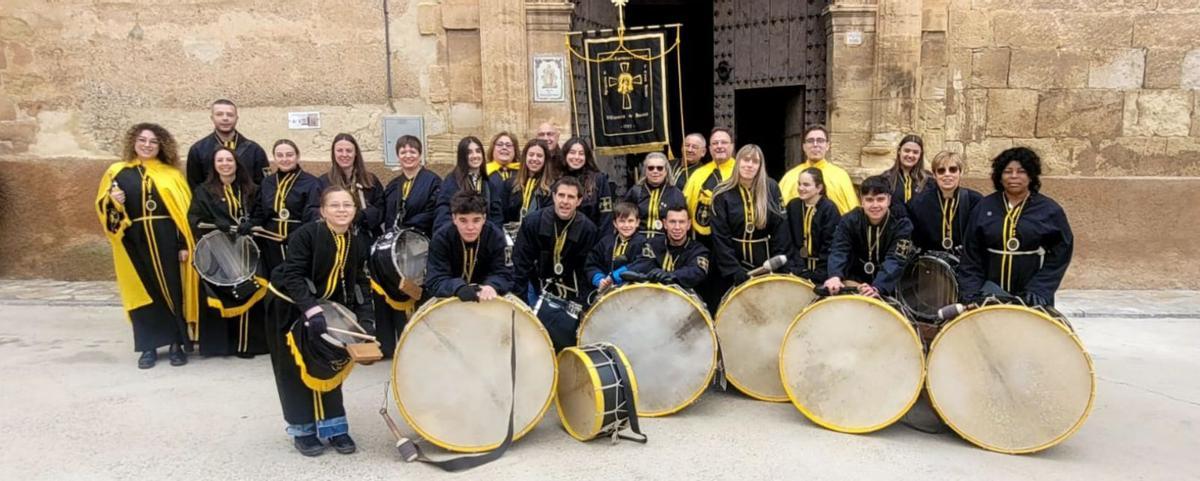 La localidad fue la anfitriona de uno de los actos más destacados de la Semana Santa en la mancomunidad. | SERVICIO ESPECIAL