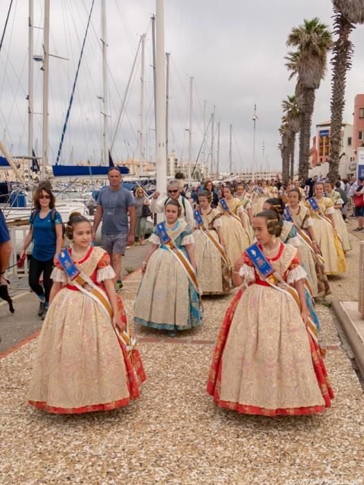 Las Fallas se exhiben en el Festival sol y Fiesta de Leucate (Francia)