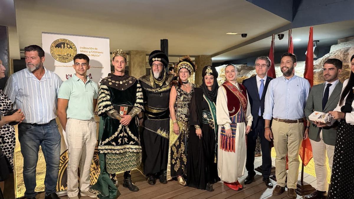 Presentación del programa de actos de las Fiestas de Moros y Cristianos de Murcia.