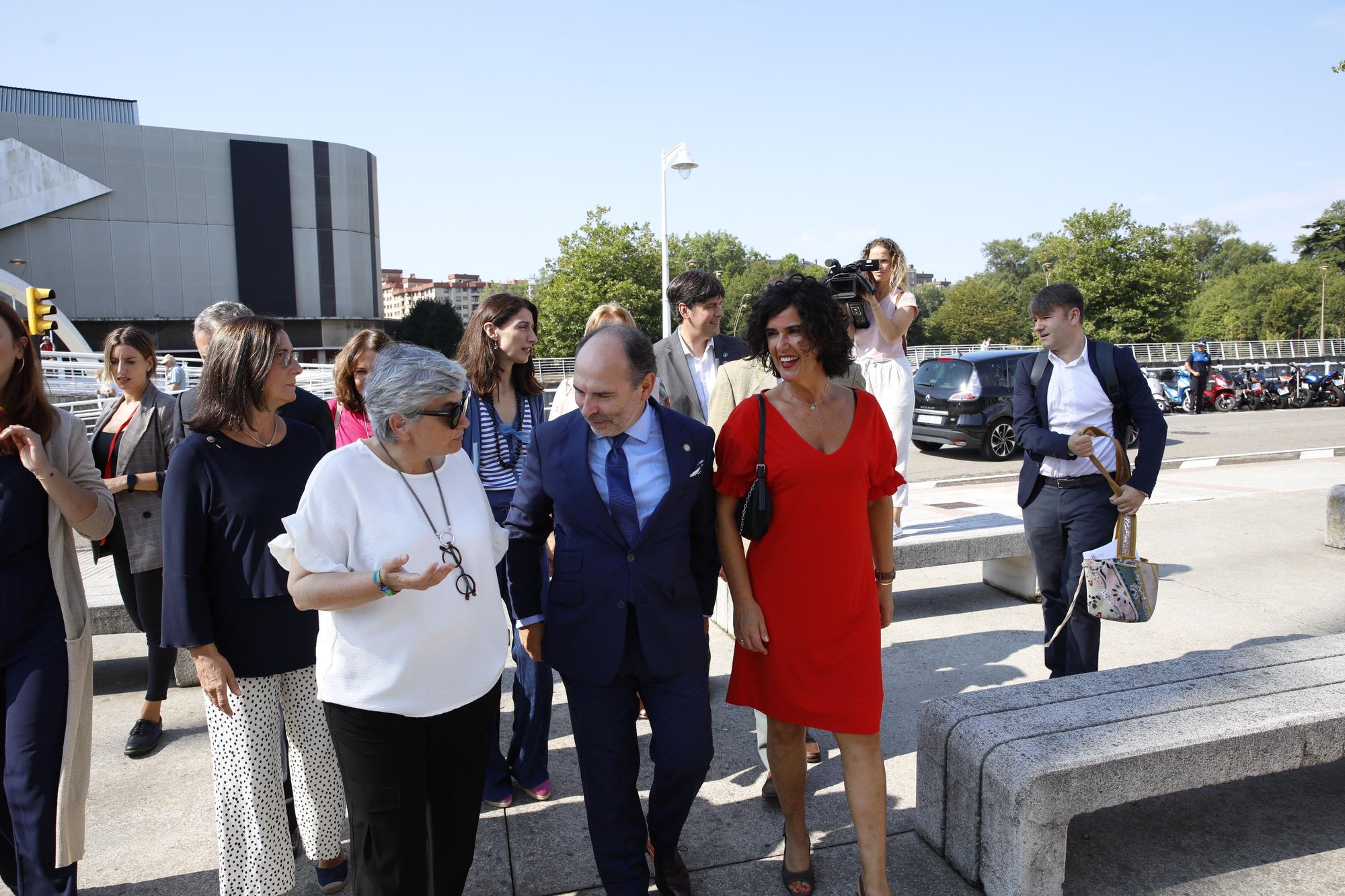 En imágenes: Así ha sido la visita de la ministra de Justicia, Pilar Llop, a la Feria de Muestras