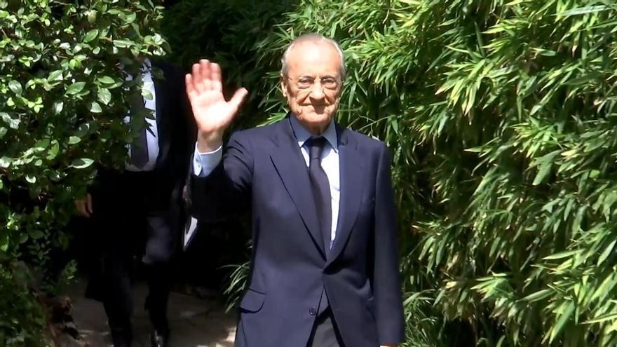 Así han llegado las directivas del Real Madrid y el Inter a la comida previa al partido