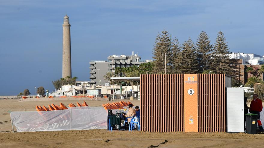 San Bartolomé de Tirajana saca a concurso los quioscos de Playa del Inglés y Maspalomas tras dos años y medio cerrados