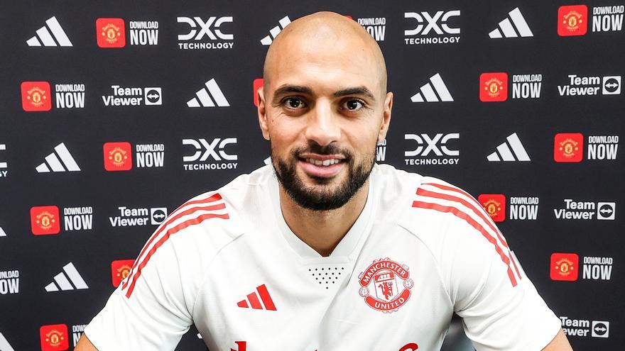Amrabat: "Estoy entusiasmado por estar en el Manchester United"