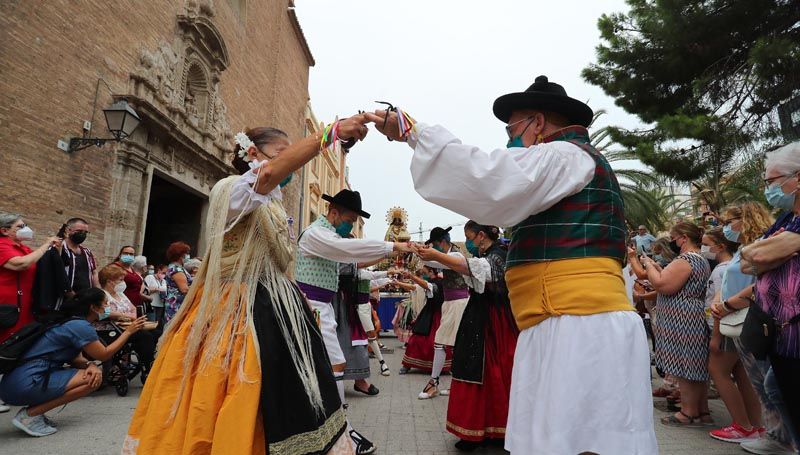 La Virgen vuelve a procesionar con público