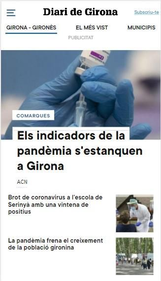 Imatge del nou web