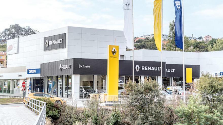 Instalaciones del Grupo Caeiro en la Avenida de las Jubias de A Coruña.