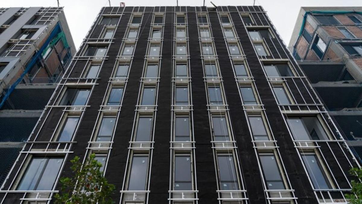 Bloques de pisos del barrio de la Marina del Prat Vermell