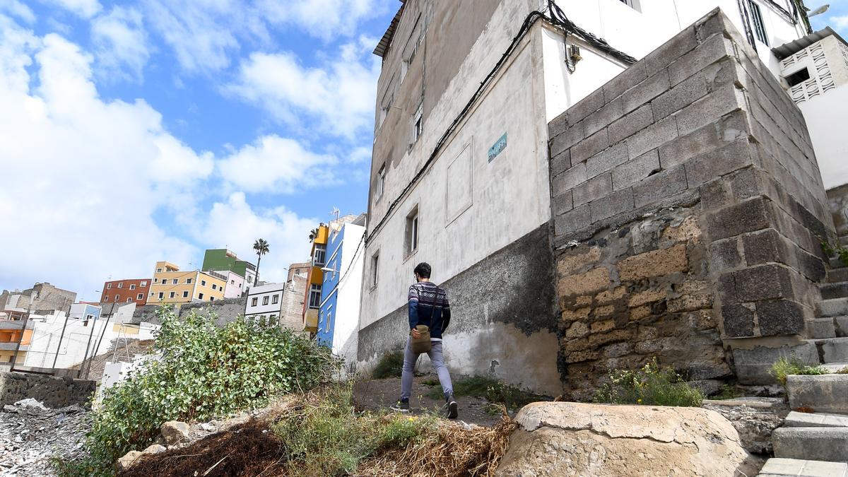 Calle Bandurria, en San Roque, una de las que serán transformadas con el plan especial.