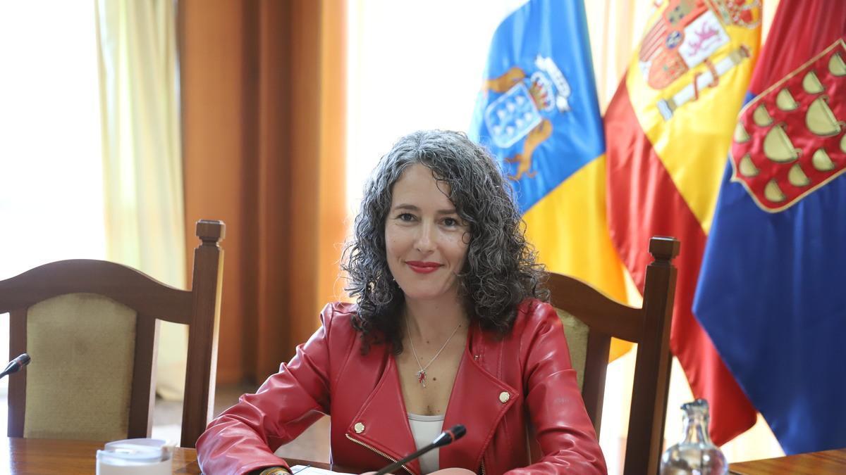 Ariagona González, consejera del PSOE en el Cabildo de Lanzarote.