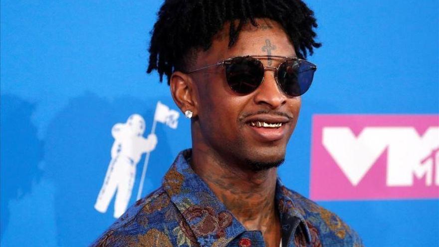 El rapero 21 Savage, detenido por los servicios de inmigración de Estados Unidos