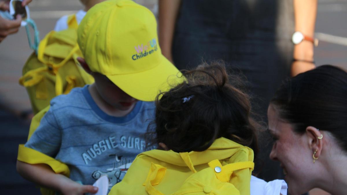 Unos participantes del campamento WeFun