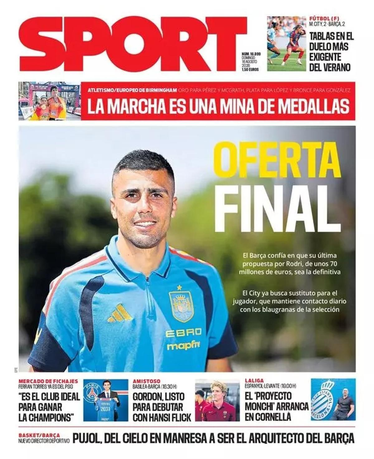 Las portadas de la prensa deportiva de hoy