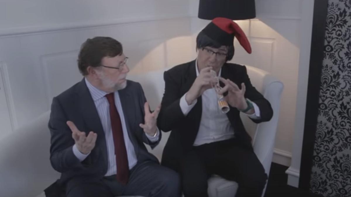 Los Morancos  'Felices los cuatro' Rajoy y Puigdemont