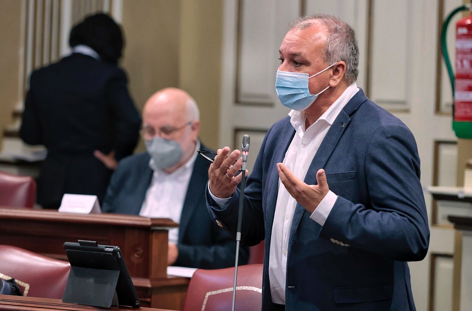 Pleno del parlamento de Canarias