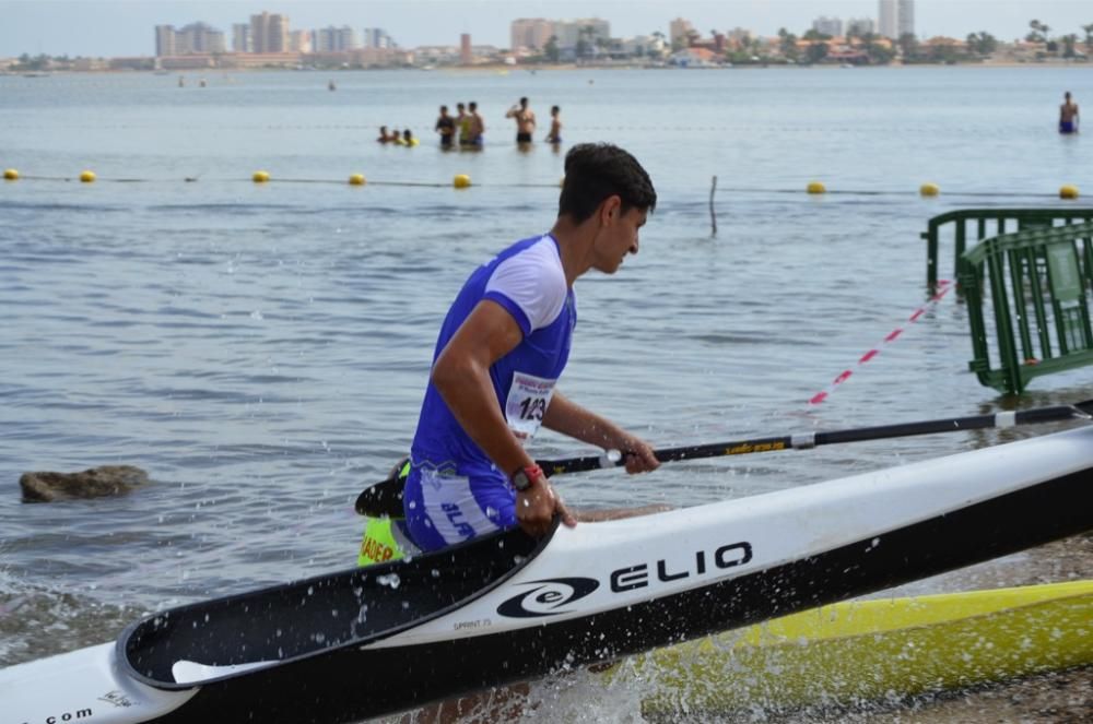 Liga Autonómica de Piragüismo en Playa Paraíso