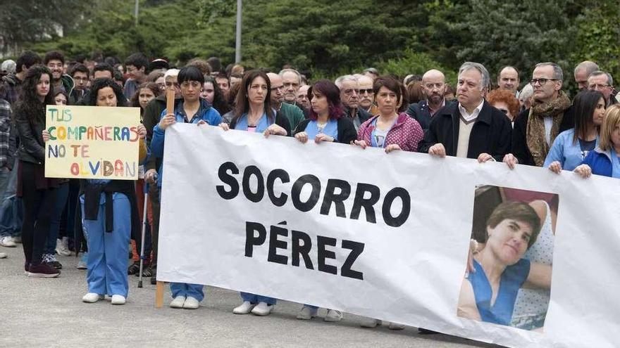 Una de las concentraciones para reclamar la resolución del caso. // Brais Lorenzo