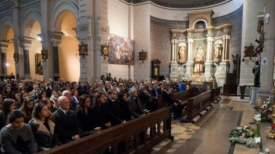 Funeral por Fedora Candebat Sánchez, ayer, en San Juan.