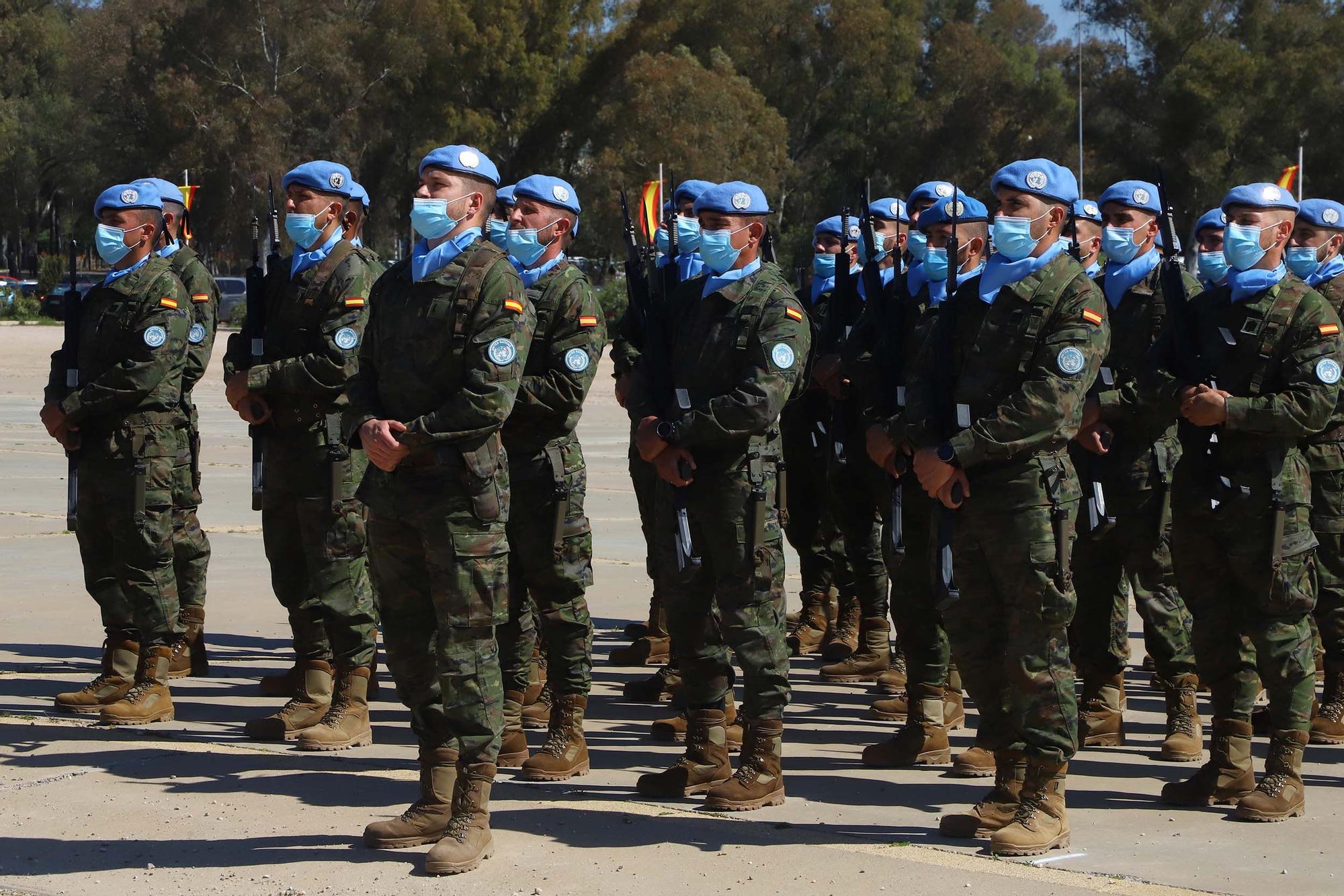 Despedida de la BRI X al contingente del Líbano