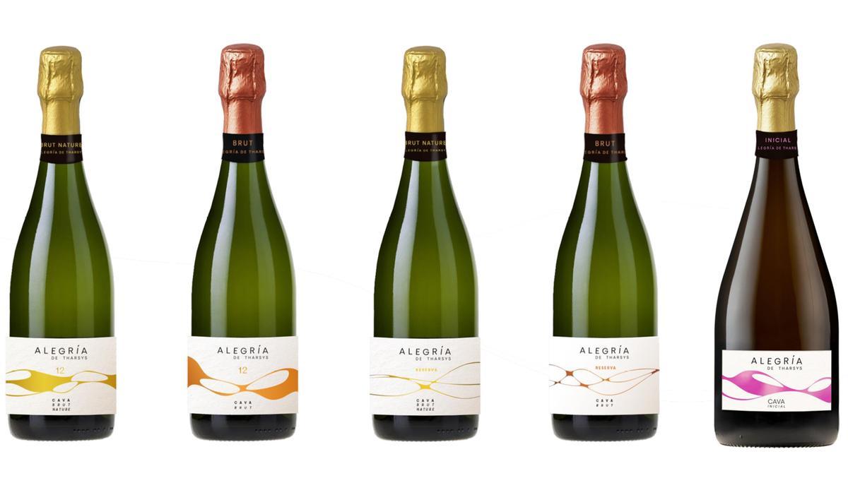 Pago de Tharsys presenta en la feria su nueva gama de cavas Alegría.
