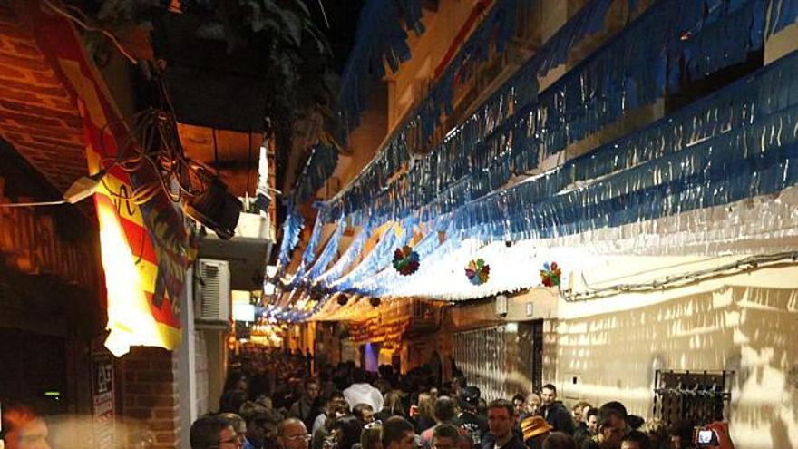La calle La Palma fue una de las más multitudinarias durante las Fiestas, con la apertura de un total de 36 peñas