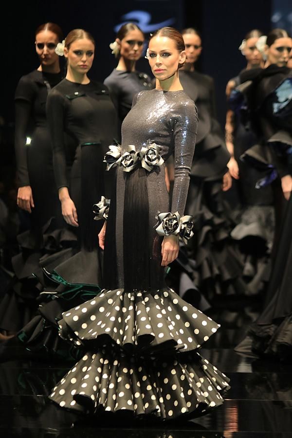Eva González muestra la moda flamenca en Simof 2016