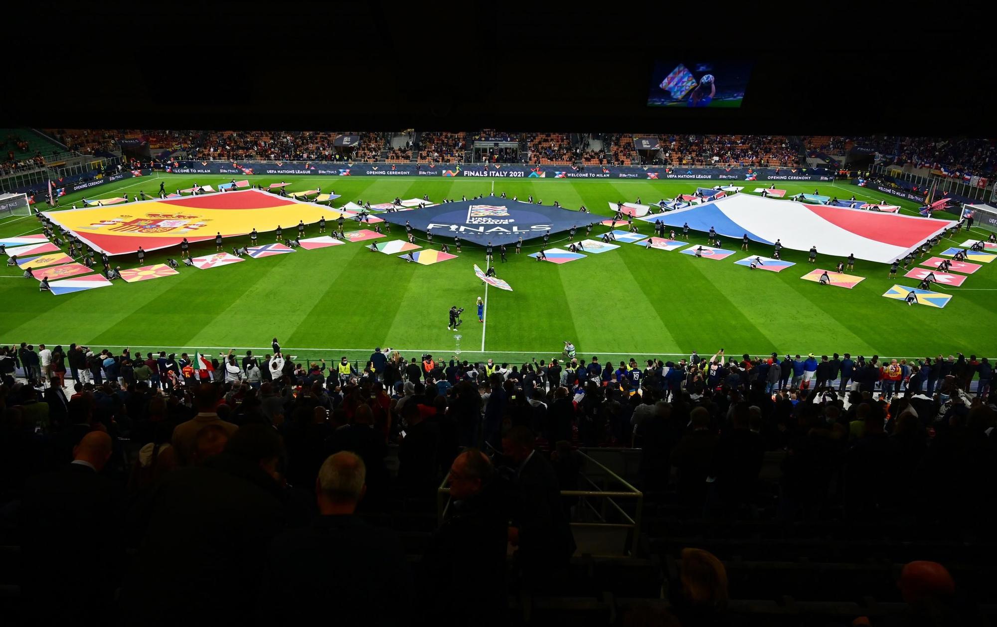 Final de la Liga de Naciones: España - Francia, en imágenes