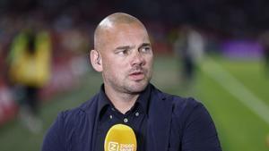 Wesley Sneijder, exjugador del Madrid