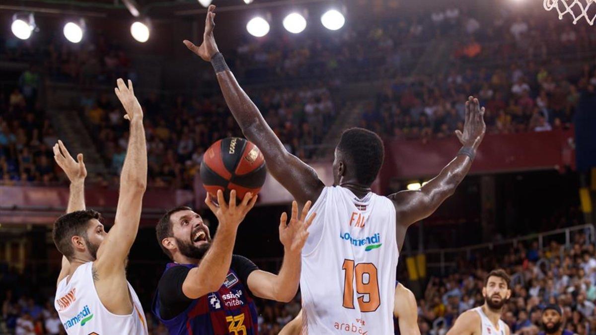 Mirotic aportó 22 puntos al triunfo azulgrana