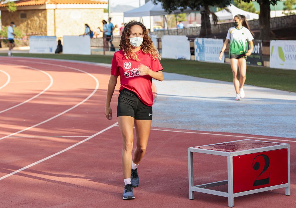 Campeonato regional de atletismo. Primera jornada