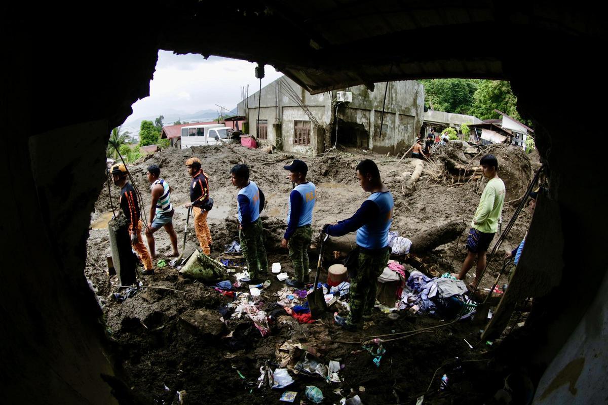 Efectos de la tormenta tropical Trami en Filipinas.