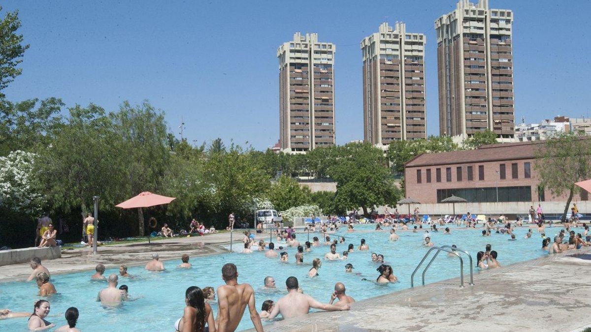 Piscinas municipales del parc dels Torrents de Esplugues